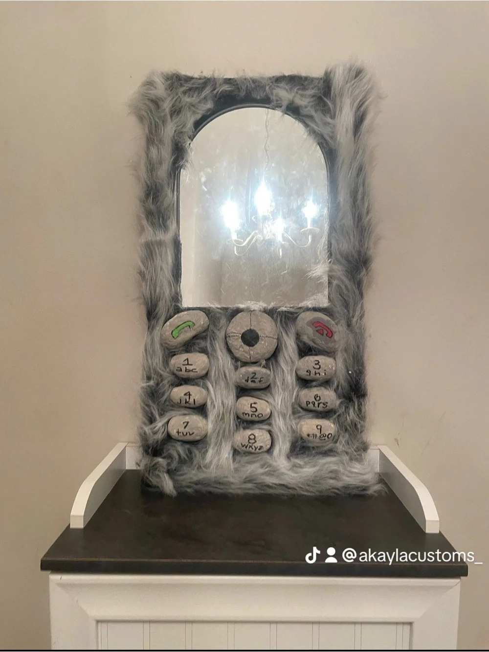 Furry Cellphone Mirror